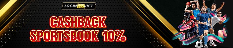 BOLA/SPORTSBOOK : CASHBACK UP TO 10% FREE CREDIT SETIAP MINGGU + ROLLINGAN 0,5%