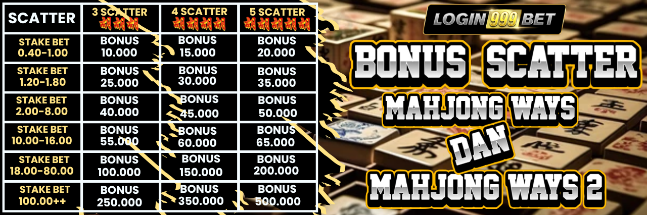 BONUS SCATTER MAHJONG